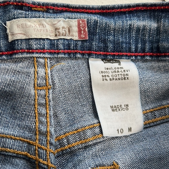 Levi’s Ladies 550 Relaxed Tapered Jeans, Size 10 M - Picture 4 of 10